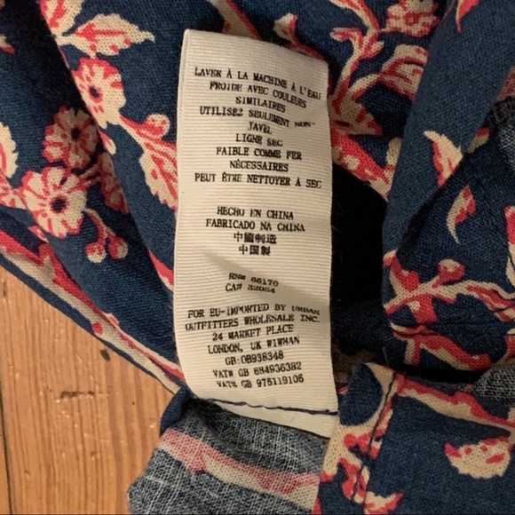 Free People Pacific Ocean Linen Blend Blazer - Picture 10 of 10